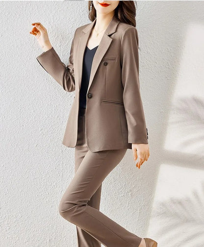 Modern Business Chic Power Suit