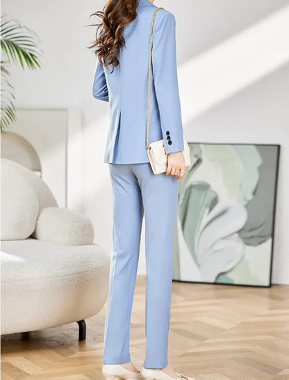 Modern Business Chic Power Suit